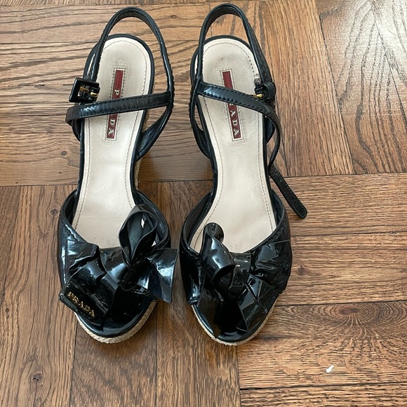 Prada Sport Espedrilles Wedges - Picture 3 of 6